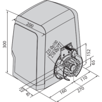 Vartu_automatika_BFT_Ares_Ultra_BT_A1000_brezinys-1